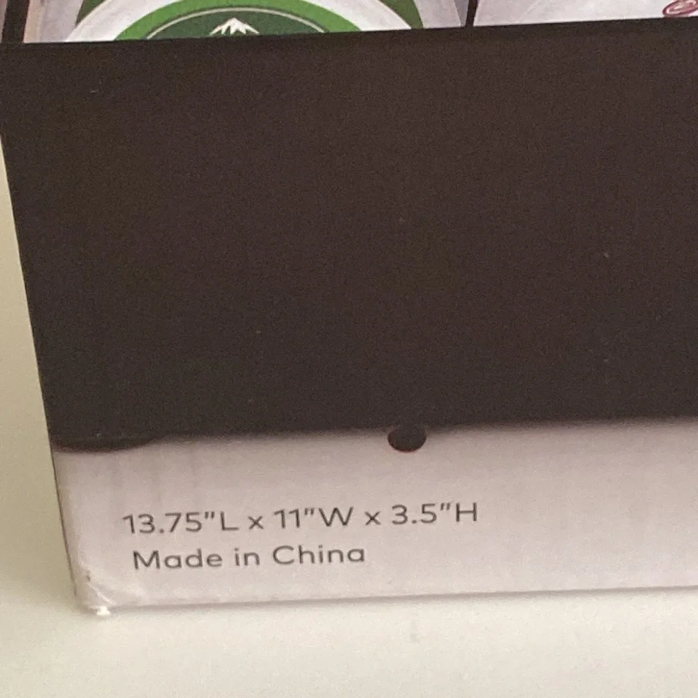 Keurig Storage Drawer with wheels for 36 ct K-cups Black and Silver rolling NEW - Picture 5 of 7